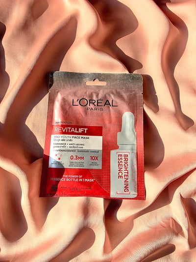 L'OREAL Brightening Essence Face Mask