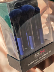 FACEONE Roll & Go Brush Set