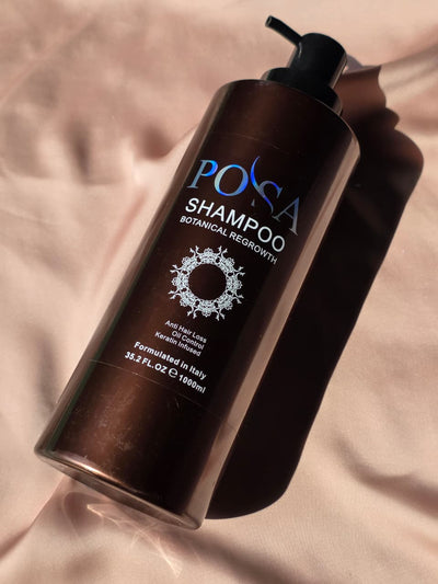 POSA Botanics Shampoo Hair Regrowth Anti Hairloss 1Litre