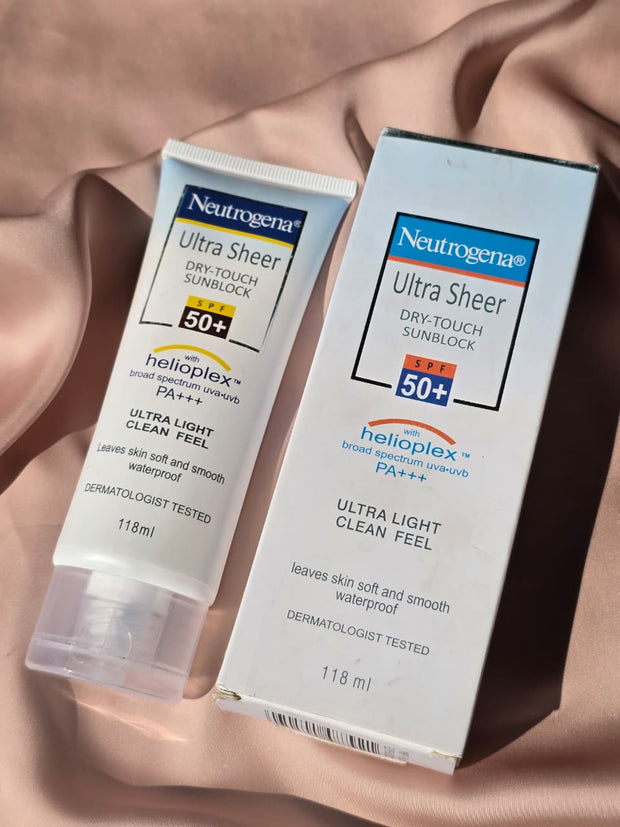 Neutrogena Ultra Sheer Sunblock SPF 50+ 118mL