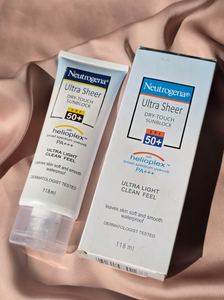 Neutrogena Ultra Sheer Sunblock SPF 50+ 118mL