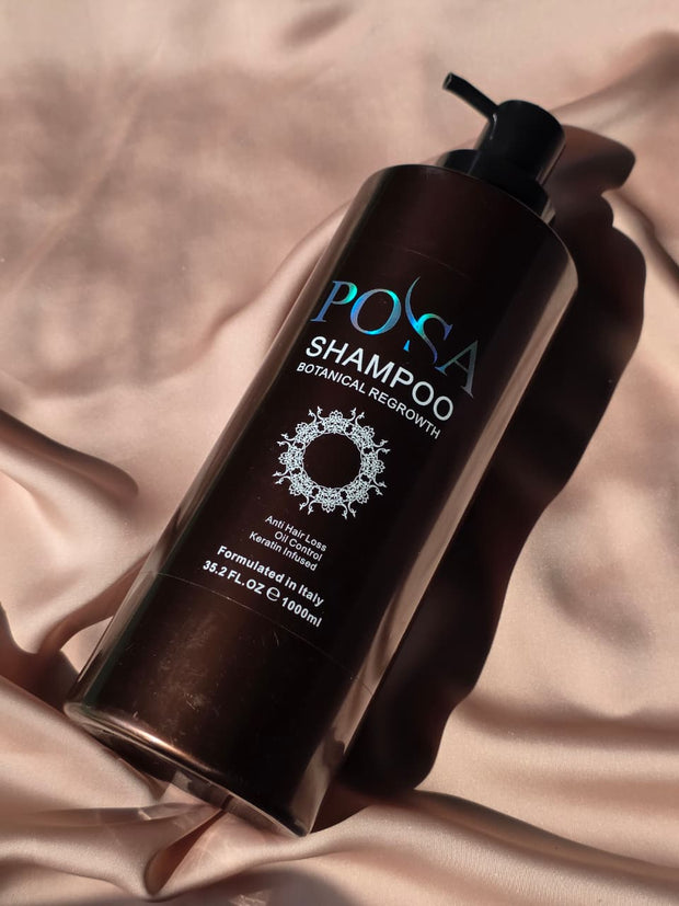 POSA Botanics Shampoo Hair Regrowth Anti Hairloss 1Litre