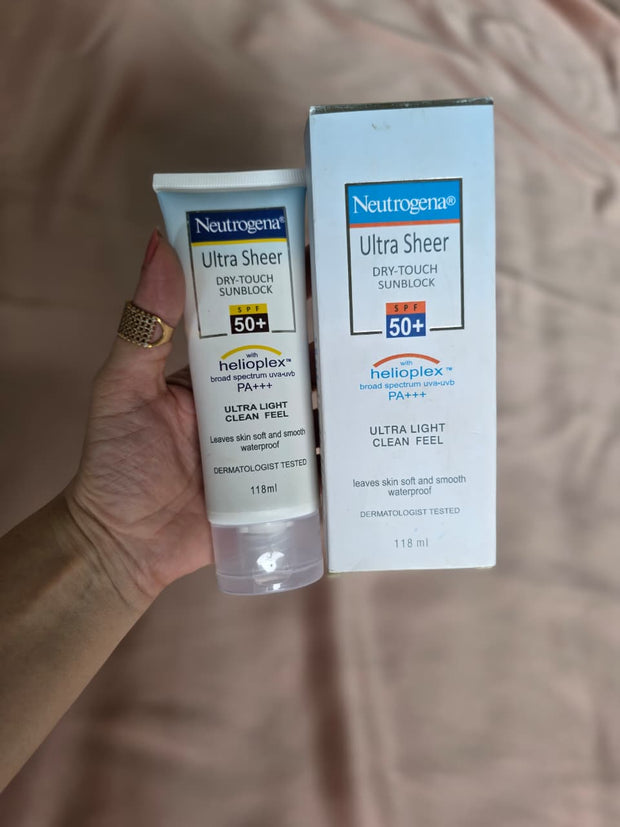 Neutrogena Ultra Sheer Sunblock SPF 50+ 118mL