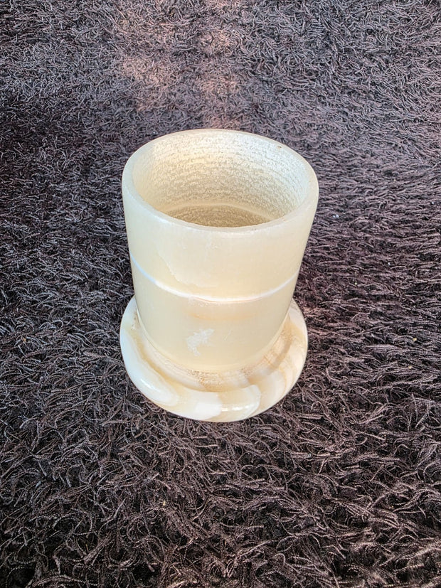 White Marble Vase