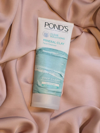 PONDs Mineral Clay Facial Cleanser Oil Control