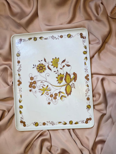 Acrylic Plastic tray floral