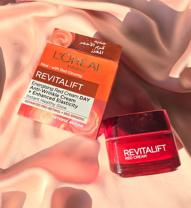 L'OREAL REVITALIFT Red Cream Anti-Wrinkle Cream