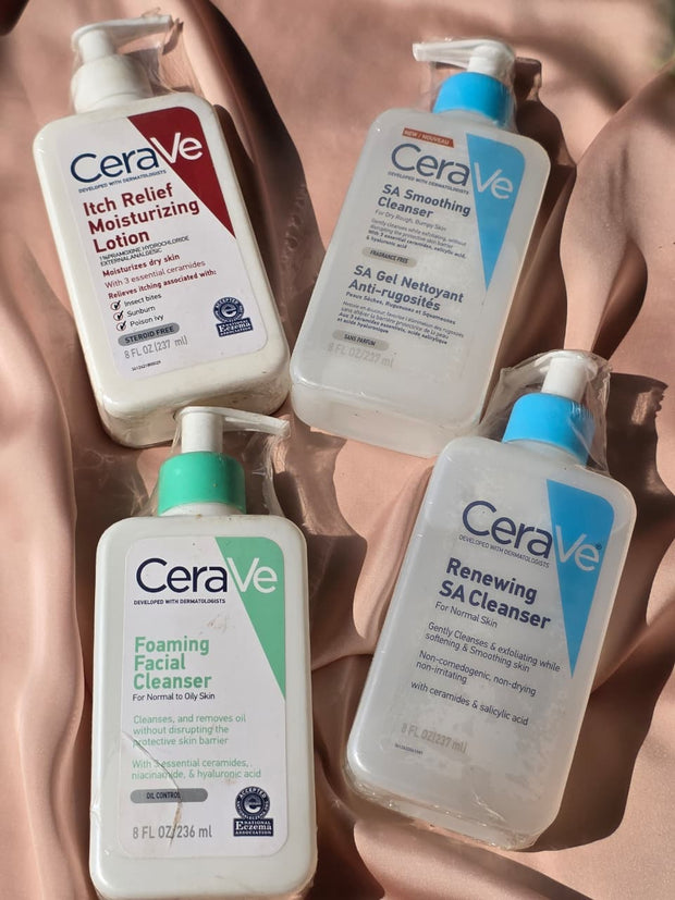 CeraVe Moisturiser and Cleansers