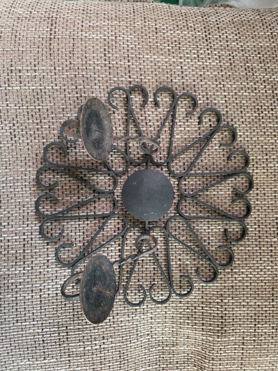 Iron Candle Holder Wall art