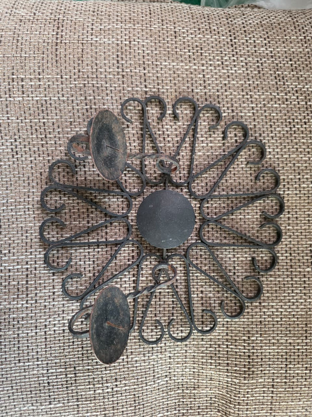 Iron Candle Holder Wall art